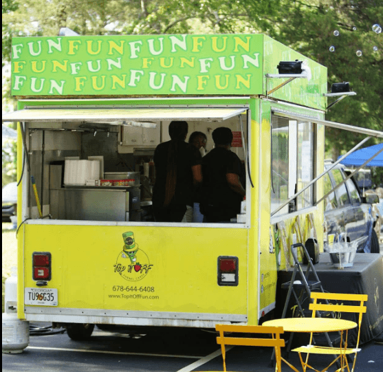 Top it Off Funnel Cakes Food Truck